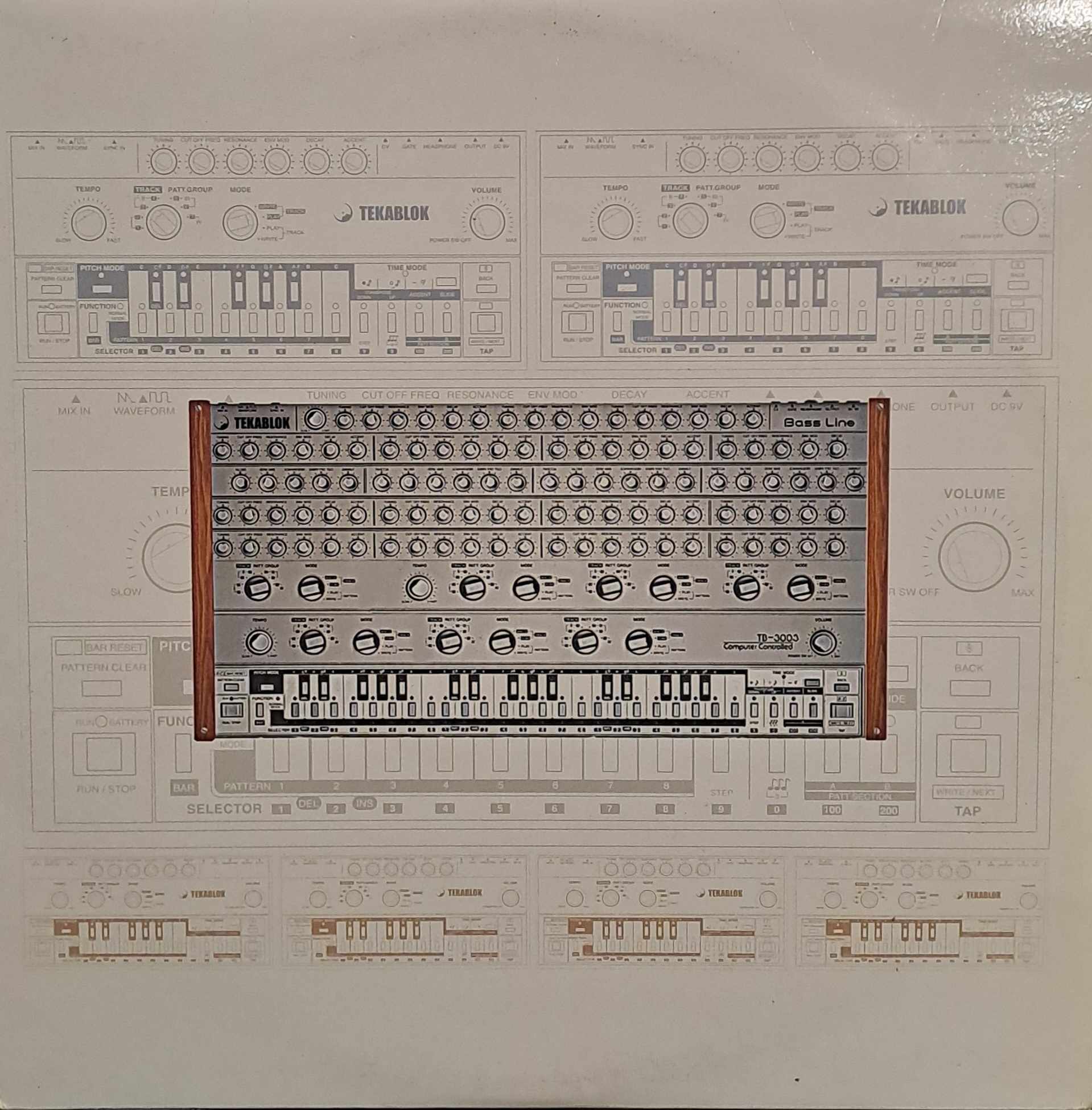 Tekablok 08 (double album) - vinyle freetekno
